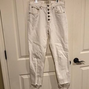 We the Free white jeans Sz 27